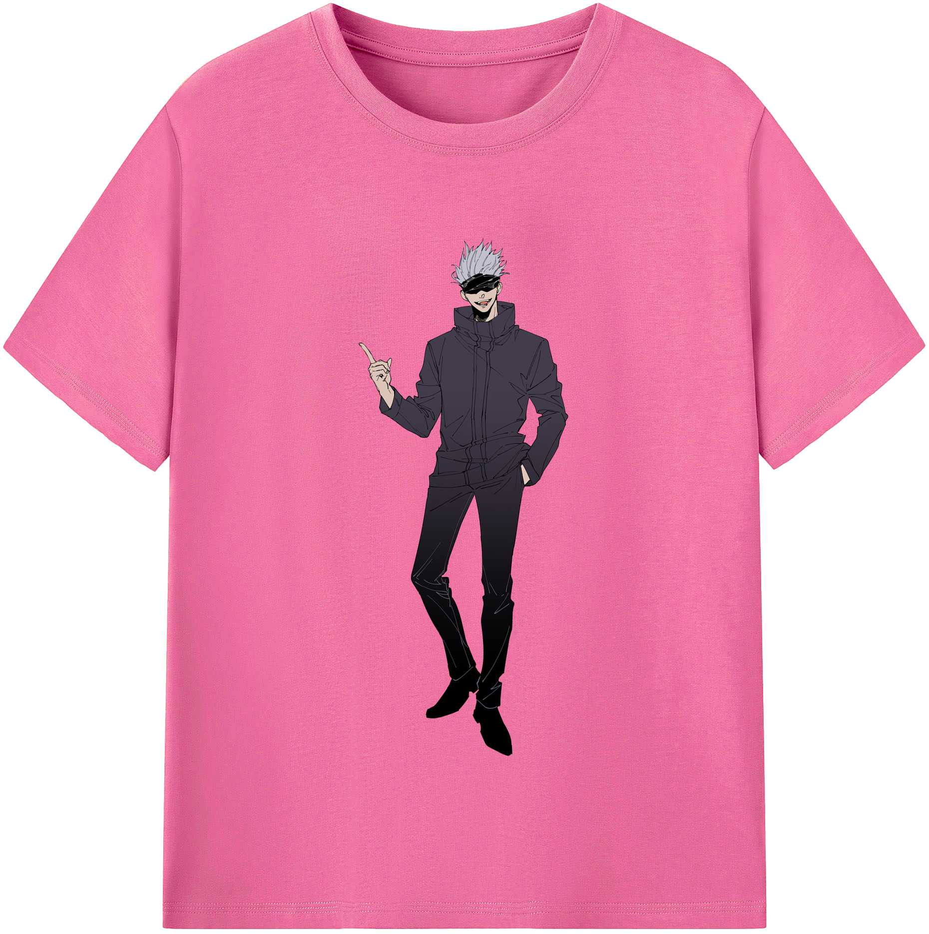 （画像用） 呪術廻戦 Jujutsu Kaisen レディースカジュアルプリントTシャツ（綿100％）